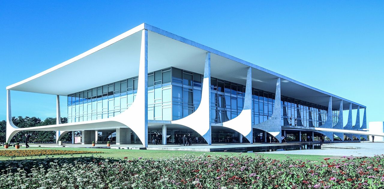 Illustration : palais du Planalto